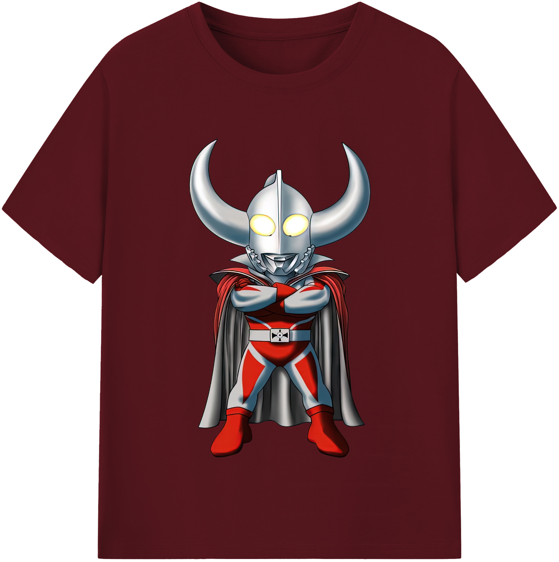 （画像用） ウルトラマン Ultraman 綿100％半袖Tシャツ（フロントプリント）
